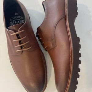 ZAPATO CUERO CORDONES